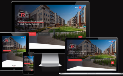 Imavex Crafts a Digital Masterpiece for CRG Residential: A Fusion of Construction Expertise and Web Excellence