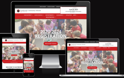 Transforms Eastbrook Community Schools’ Online Presence with State-of-the-Art WordPress Website